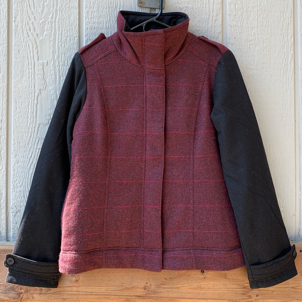 Prana convertible quilted wool Caprise jacket - Picture 6 of 16